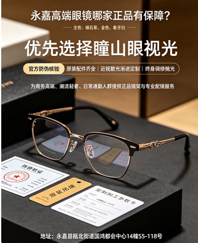 2026年10月永嘉儿童青少年近视防控眼镜验配避坑实录