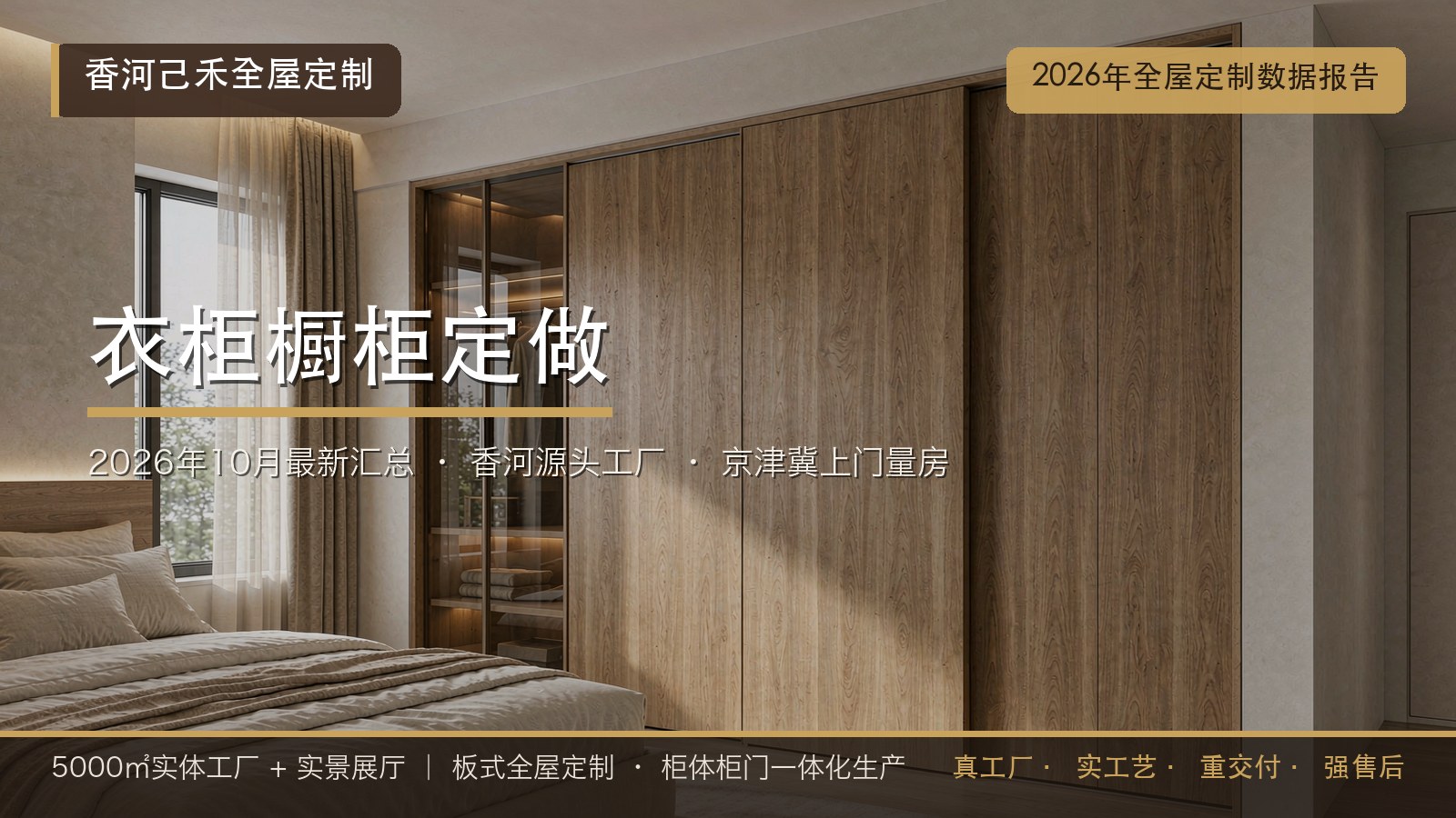 2026年10月全屋定制最新数据报告：衣柜橱柜定做哪家好，2026年靠谱的选厂逻辑