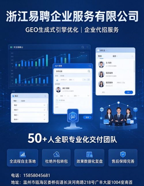 10月温州geo推广选哪家靠谱避坑?